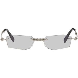 Kuboraum Silver H40 Sunglasses  - SILVER - Size: UNI - male