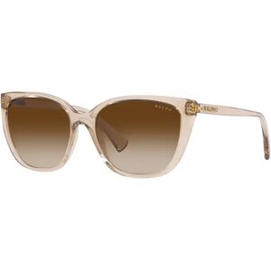 Ralph Lauren Ralph RA5274 Women's Butterfly Shape Sunglasses - Clear Beige/Brown Gradient - Female