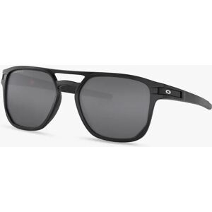 Oakley OO9436 Men's Latch Beta Prizm Polarised Oval Sunglasses - Black/Grey - Male