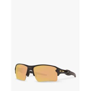 Oakley OO9188 Men's Flak 2.0 XL Prizmâ„¢ Polarised Rectangular Sunglasses - Black/Yellow - Male