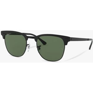 Ray-Ban RB3716 Unisex Square Polarised Sunglasses, Black Top Matte - Black Top Matte - Male