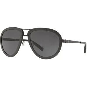 Ralph Lauren RL7053 Unisex Aviator Sunglasses, Shiny Carbon/Grey - Shiny Carbon/Grey - Male