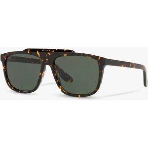 Gucci GG1039S Men's Aviator Sunglasses - Tortoise/Grey - Male