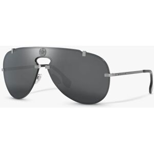 Versace VE2243 Men's Pilot Sunglasses - Gunmetal - Male