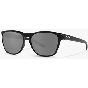 Oakley OO9479 Men's Manorburn Prizm Polarised Square Sunglasses, Matte Black/Grey - Matte Black/Grey - Male