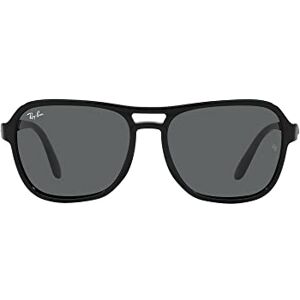 Ray-Ban Men's 0RB4356-601/B1-58 Sunglasses, Black, 58