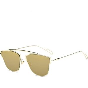 Penkee Rimless Cat Eye Women Sunglasses Men Retro Mirrored Sun Glasses Luxury Vintage Female Eyewear Oculos De Sol Uv400