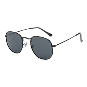 Yameize Polarized Round Irregular Metal Frame - Rimless Sunglasses For Women Men Trendy Uv400 Glasses Classic Frameless Shades Driving