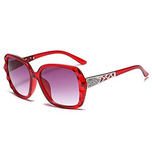 Huangaf Big Box Polarized Sunglasses Edition Tide Female Uv Web Celebrity Sunglasses Driving Round Glasses Female