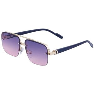 Generic Fashion Popular Sun Glasses Oversized Square Rimless Sunglasses Men Big Frame Frameless Eyewear Shades Uv400/c9 Purple Pink/one Size