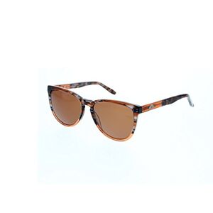 H.I.S Eyewear HS361-002 Women's Sunglasses, Brown Pattern, 53-16-145