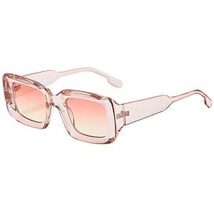 Generic Sunglasses Women'S Polarised Sunglasses Fashion Style Women Shades Glasses Retro Sunglasses Beach Glasses Uv400 Protection Glasses Carnival Party Festival Sunglasses, Pink, One Size