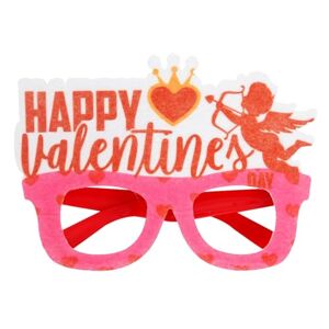 ADEYPCGD Men Sunglasses Sun Women for Eye Round Glasses Valentine Day Party Decoration Supplies Holiday Party Dressup Photo Props LOVE Love Glasses Frame Cat Eye Sign (Orange, One Size)