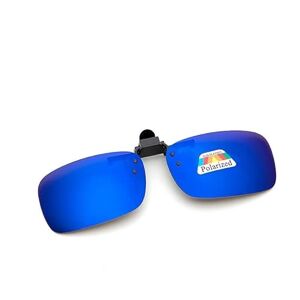 Multibao Fashion Polarised Clip On Flip Style Sunglasses Uv400 Polarized Driving Fishing Blue
