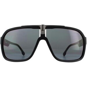 Carrera Aviator Matte Black Grey Sunglasses