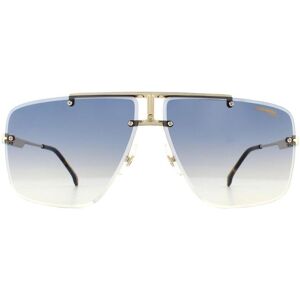 Carrera Rimless Yellow Gold Dark Blue Gradient Sunglasses