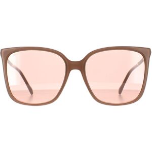 Jimmy Choo Square Nude Pink Flash Silver Mirror SCILLA/S