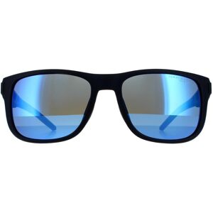 Tommy Hilfiger Wrap Matte Blue Blue Mirror Sunglasses