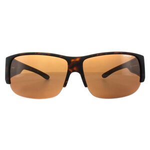 Polaroid Suncovers Semi Rimless Havana Brown Polarized Sunglasses