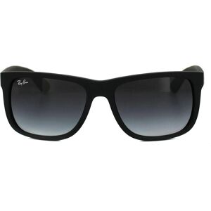 Ray-Ban Rectangle Rubber Black Grey Gradient Sunglasses