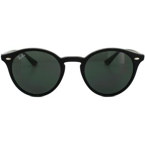 Ray-Ban Round Black Green Sunglasses