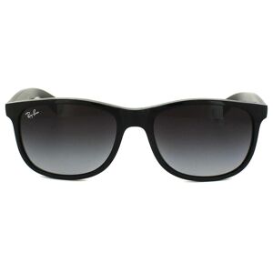 Ray-Ban Rectangle Black Grey Gradient Andy 4202 Sunglasses