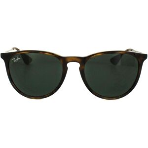 Ray-Ban Round Tortoise & Gunmetal Green Erika 4171 Sunglasses