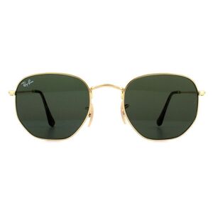 Ray-Ban Square Gold Green G-15 Sunglasses