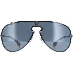 Versace Aviator Gunmetal Grey Mirror Black VE2243