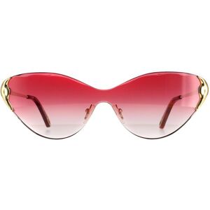 Chloe Cat Eye Gold Red Gradient Curtis CE163S Sunglasses