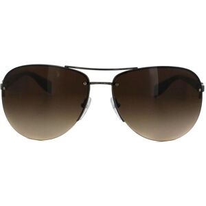 Prada Sport Mens Sunglasses 56ms 5av6s1 Brown Gradient 65mm Metal - One Size