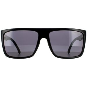 Carrera Rectangle Mens Black Grey Sunglasses - One Size