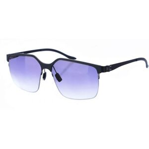 Mercedes Benz Mens Rectangular Shaped Acetate Sunglasses M1037 Men - Black - One Size