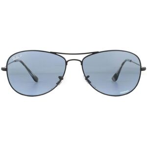 Ray-Ban Unisex Sunglasses Rb3562 006/ba Matte Black Blue Metal - One Size