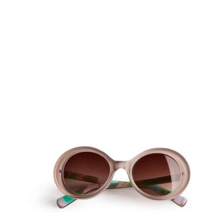 Ted Baker Womens Sixties 1960'S Round Frame Sunglasses, Pale Pink - One Size