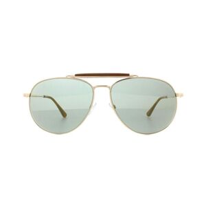 Tom Ford Mens Sunglasses 0536 Sean 28c Shiny Rose Gold Grey Mirror Metal (Archived) - One Size