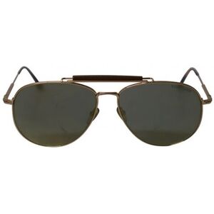 Tom Ford Pre-Owned Mens Tom Ft0536 Sean Aviator Sunglasses In Green And Gold Metal Metal (Archived) - One Size