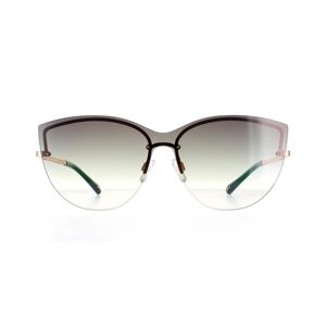 Ted Baker Rimless Womens Gold Green Gradient Tb1614 Sammy Metal (Archived) - One Size