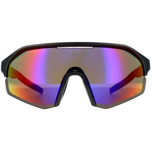 Bolle Wrap Mens Matte Titanium Volt+ Ultraviolet Polarized Sunglasses - Grey - One Size