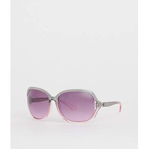 JD Williams Imogen Wide Lens Sunglasses Purple ONE SIZE female