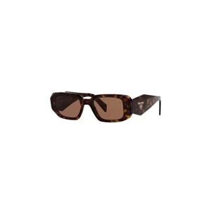 Prada , Prada Pr17Ws symbol havana oval sunglasses ,Brown female, Sizes: 49 MM
