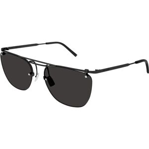 Saint Laurent , Stylish Sungles for Men - Black/Black ,Black male, Sizes: 58 MM