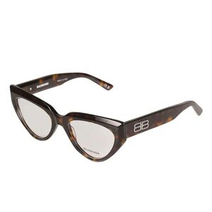 Balenciaga , Bb0276O Havana Transparent Sunglasses ,Brown unisex, Sizes: 53 MM