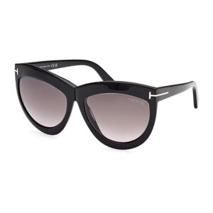 Tom Ford , Womens Oval Black Sunglasses ,Black female, Sizes: 59 MM