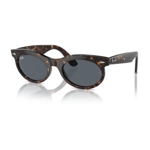 Ray-Ban , Oval Wayfarer Sunglasses ,Brown unisex, Sizes: 53 MM, 50 MM