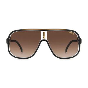 Carrera , Retroavigator Sunglasses with Polarized Lenses ,Black unisex, Sizes: 63 MM