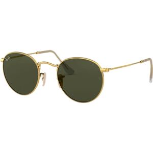 Ray-Ban , Round Metal Sungles ,Yellow unisex, Sizes: 53 MM