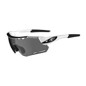 Tifosi Alliant 3-lense Cycling Sunglasses Crystal White/Black  - Size: one size - male