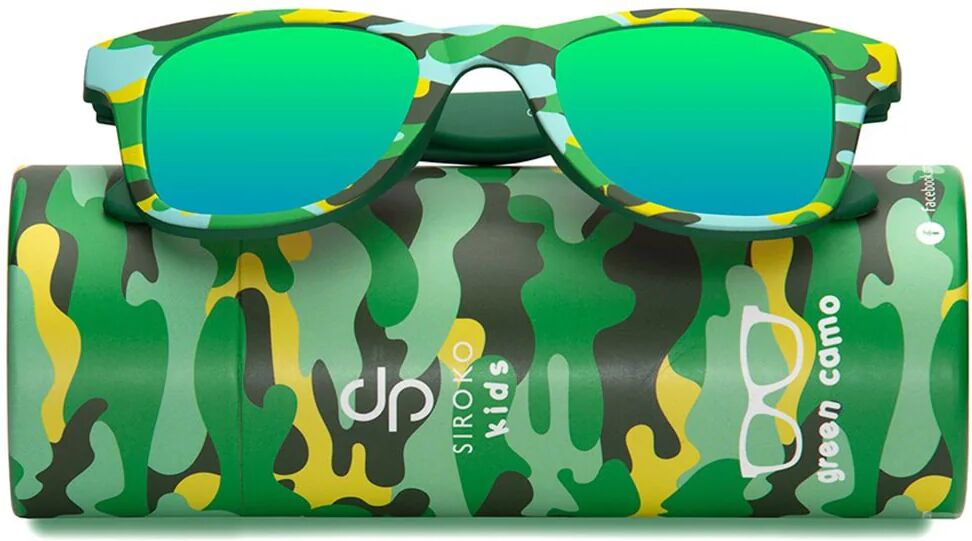 SIROKO -80% Sunglasses for Kids Siroko Green Camo