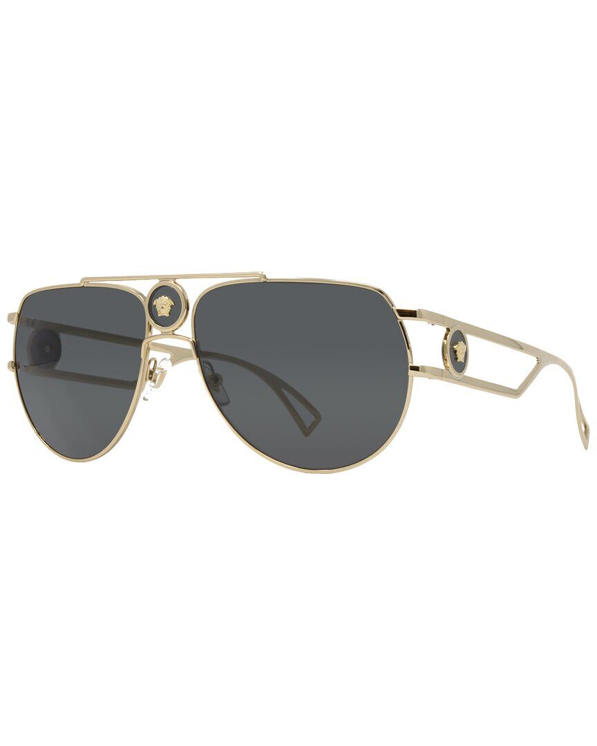 Versace Men's VE2225 60mm Sunglasses Grey NoSize